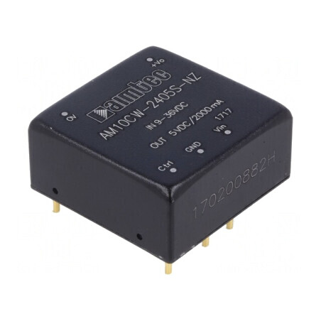 Convertor DC/DC 10W 9-36V la 5V 2A | Electronic-mag.ro | Componente Electronice
