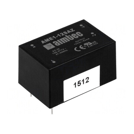Convertor AC/DC 1W 90-305VAC 12VDC | Electronic-mag.ro | Componente Electronice