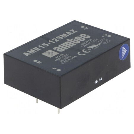 Convertor AC/DC 15W 12VDC | Electronic-mag.ro | Componente Electronice