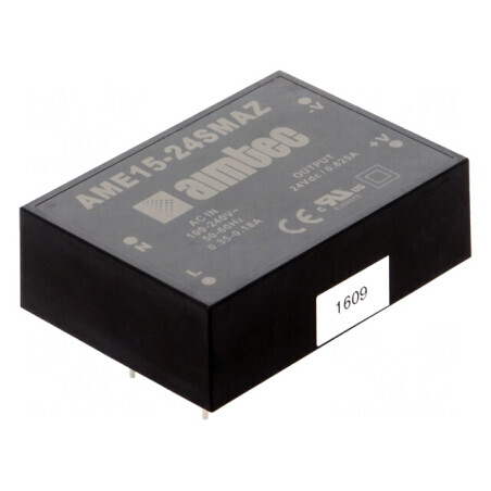 Convertor AC/DC 15W 24VDC | Electronic-mag.ro | Componente Electronice
