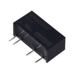 Convertor DC/DC 3W 10.8-13.2V la 5V 600mA SIP | Electronic-mag.ro | Componente Electronice
