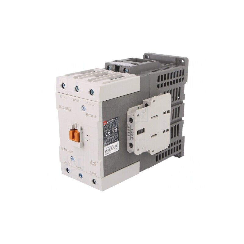 Contactor 3P 24VDC 85A NO NC | Electronic-mag.ro | Componente Electronice
