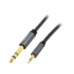 Cablu Audio Jack 3.5mm la Jack 6.3mm 10m Aurit BAIHL | Electronic-mag.ro | Componente Electronice