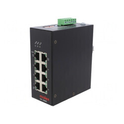 Switch Ethernet 8 Porturi RJ45 Neadministrabil 9-57VDC | Electronic-mag.ro | Componente Electronice