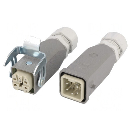 Set Conector HDC Tată-Mamă Han Kit | Electronic-mag.ro | Componente Electronice