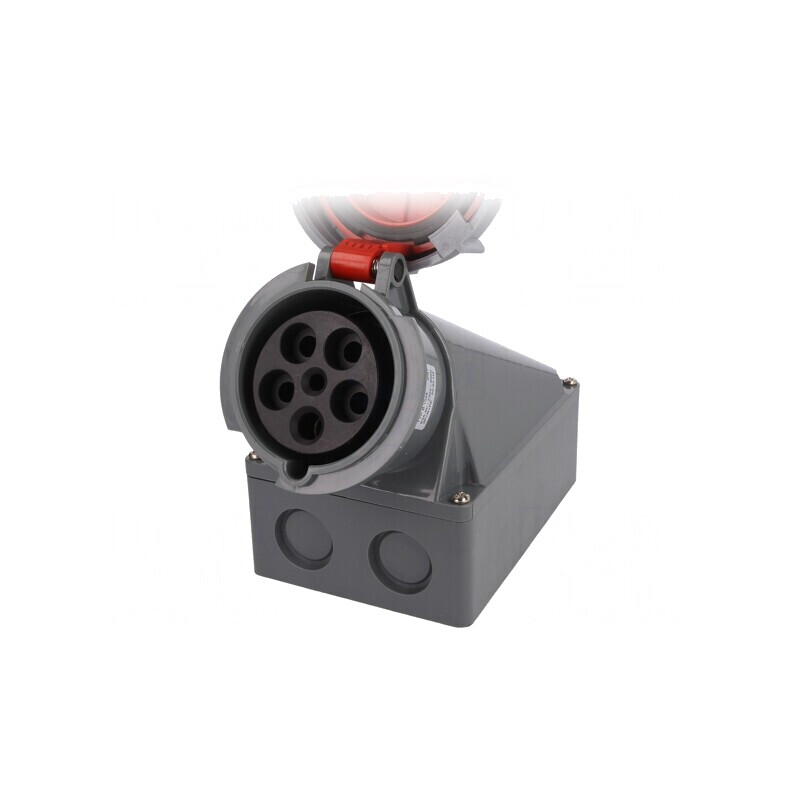 Conector alimentare AC trifazat 63A 400VAC IP67 Soclu Mamă | Electronic-mag.ro | Componente Electronice Conector alimentare AC trifazat 63A 400VAC IP67 Soclu Mamă | Electronic-mag.ro | Componente Electronice