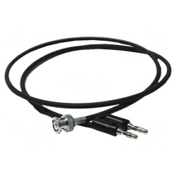 Cablu Măsurare BNC la Banană 4mm 500V | Electronic-mag.ro | Componente Electronice
