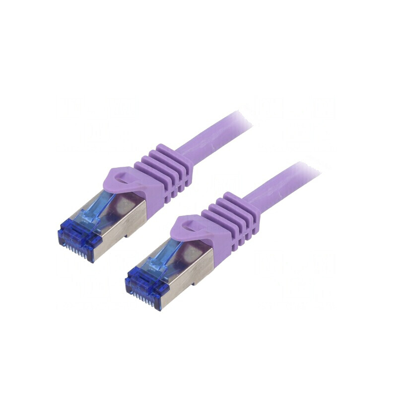 Patch Cord S/FTP Cat6a Cu LSZH Violet 10m | Electronic-mag.ro | Componente Electronice Patch Cord S/FTP Cat6a Cu LSZH Violet 10m | Electronic-mag.ro | Componente Electronice
