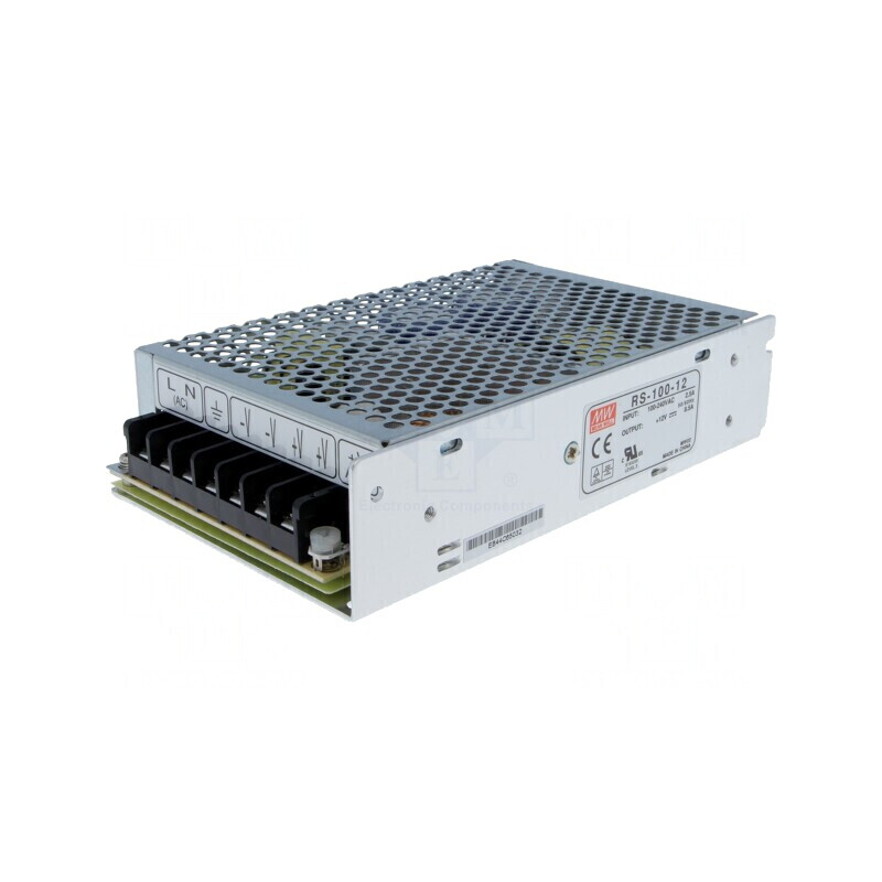 Alimentator Modular 100W 12VDC pentru Încastrare | Electronic-mag.ro | Componente Electronice