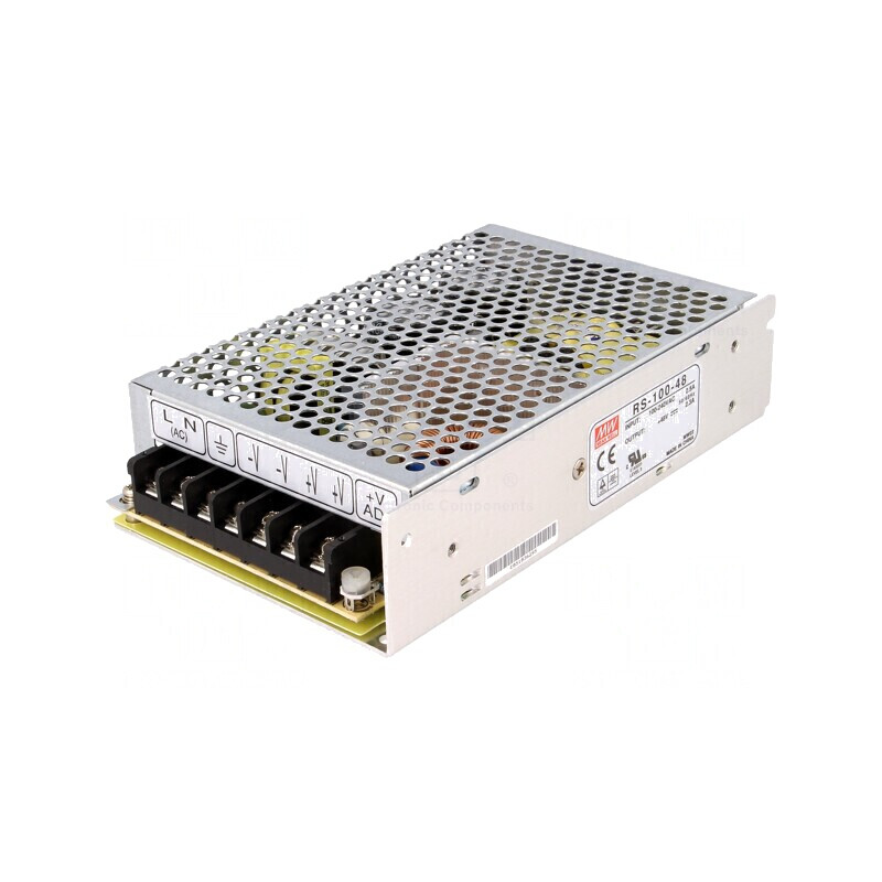Alimentator pulsatoriu modular 100W 48VDC | Electronic-mag.ro | Componente Electronice Alimentator pulsatoriu modular 100W 48VDC | Electronic-mag.ro | Componente Electronice