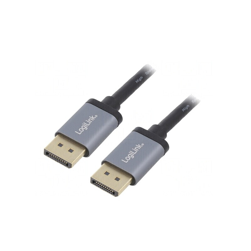 Cablu DisplayPort 1.2 5m Negru Aluminiu | Electronic-mag.ro | Componente Electronice