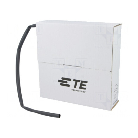 Manşon termocontractabil 6mm 3,5m negru | Electronic-mag.ro | Componente Electronice