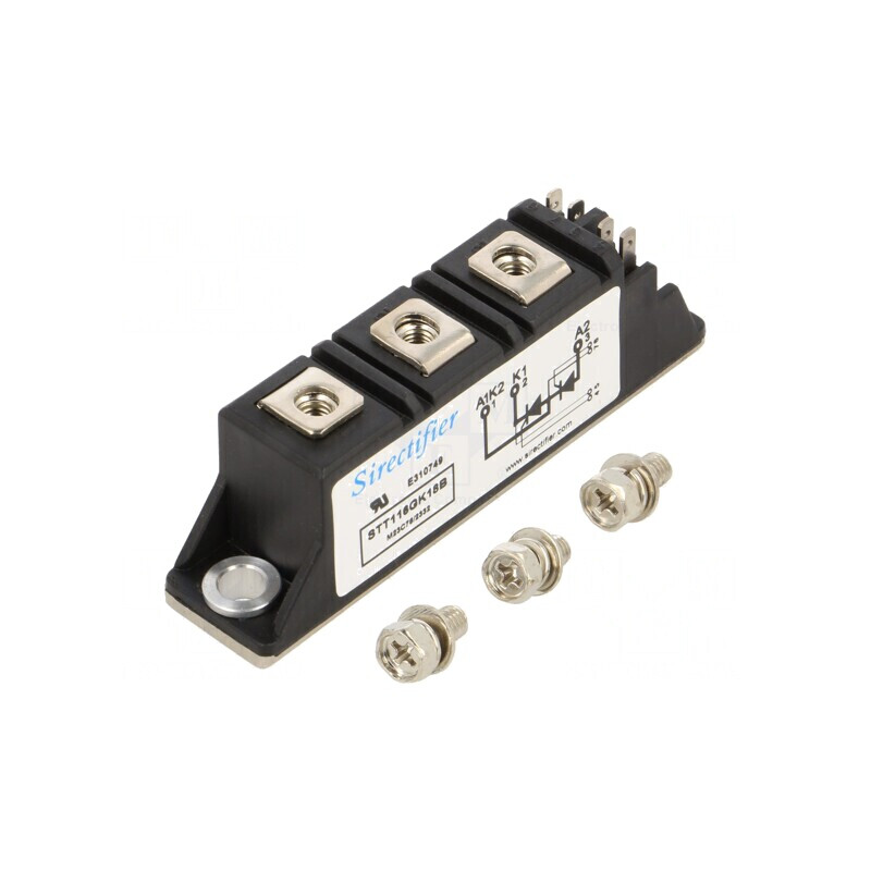 Tiristor Dubli în Serie 1,8kV 116A 180A | Electronic-mag.ro | Componente Electronice