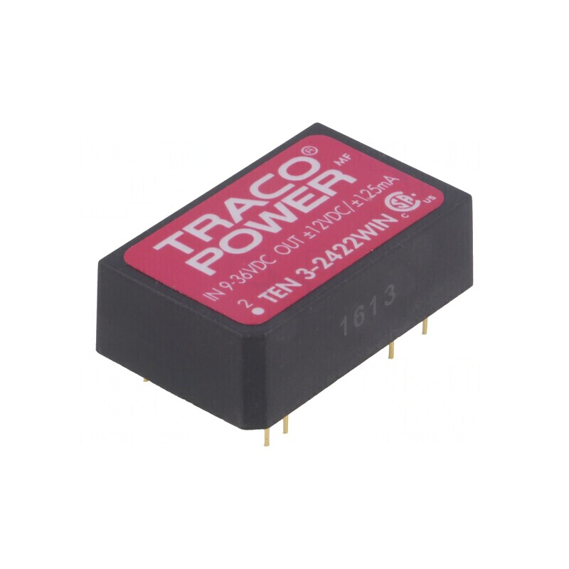 Convertor DC/DC 3W 9-36V la 12V/-12V DIP24 | Electronic-mag.ro | Componente Electronice