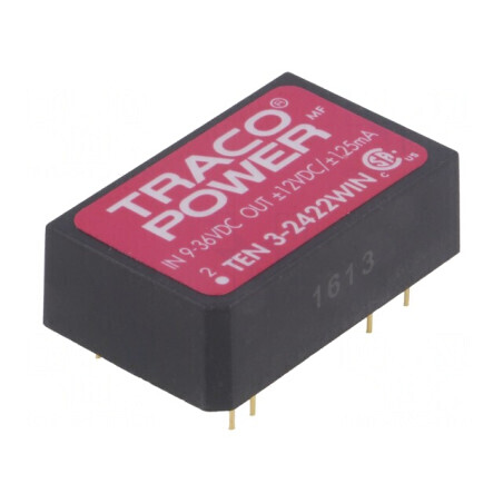 Convertor DC/DC 3W 9-36V la 12V/-12V DIP24 | Electronic-mag.ro | Componente Electronice