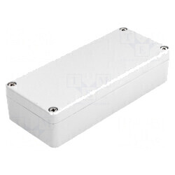 Carcasă universală aluminiu gri IP65 64x150x36mm | Electronic-mag.ro | Componente Electronice
