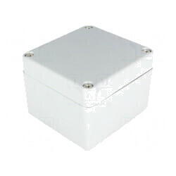 Carcasă universală aluminiu gri IP65 70x80x57mm | Electronic-mag.ro | Componente Electronice