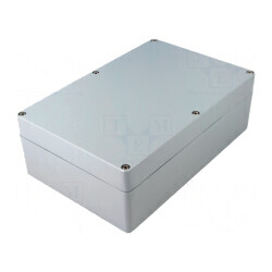 Carcasă Universală Aluminiu Gri IP65 145x222x75mm | Electronic-mag.ro | Componente Electronice