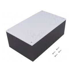 Carcasă Universală Neagră ABS 130x215x83mm | Electronic-mag.ro | Componente Electronice