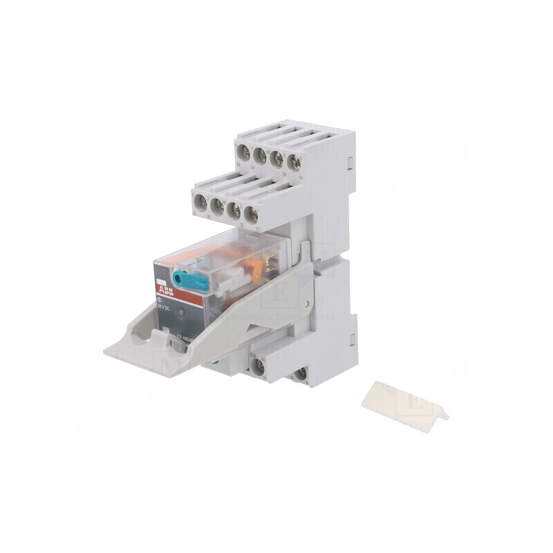 Releu Intermediar 4PDT 24VDC pentru Șină DIN | Electronic-mag.ro | Componente Electronice