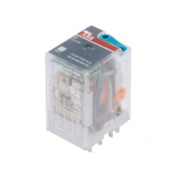 Releu electromagnetic 4PDT 110VDC 6A | Electronic-mag.ro | Componente Electronice
