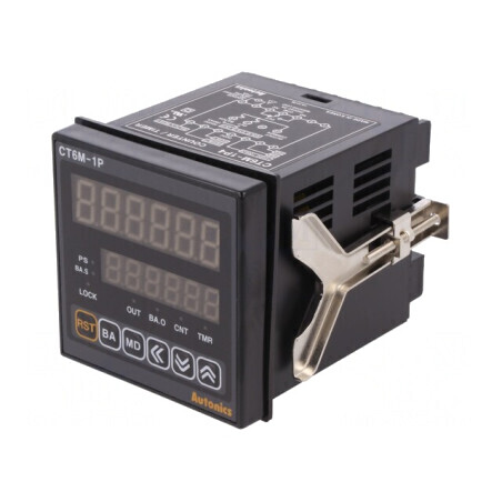 Contor Electronic LED SPDT pentru Timp și Impulsuri | Electronic-mag.ro | Componente Electronice