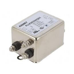 Filtru Anti-Interferențe 300VAC 20A cu Șurub M4 40x50x65mm | Electronic-mag.ro | Componente Electronice