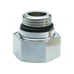 Plug with G 1 1/2 Ext. Thread and G 1/2 Int. Thread | Electronic-mag.ro | Componente Electronice