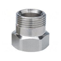 Eccentric Ext. Thread G 3/4 to Int. Thread G 3/4 Adapter | Electronic-mag.ro | Componente Electronice