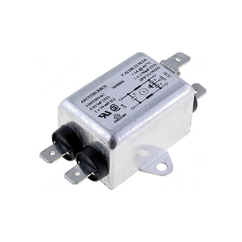 Filtru Anti-Interferențe 250VAC 1,5A | Electronic-mag.ro | Componente Electronice