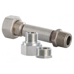 Conexiune filetată cu clemă G 3/8 93-143mm | Electronic-mag.ro | Componente Electronice