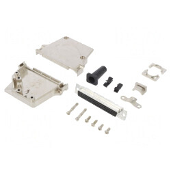 Conector D-Sub HD 62-PIN mamă unghi 45° pentru cablu Gold Flash | Electronic-mag.ro | Componente Electronice