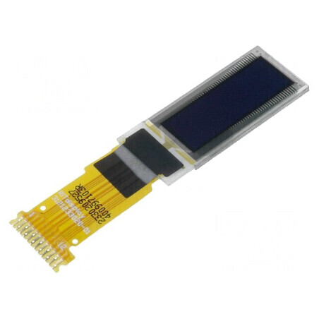 Afișaj OLED Grafic 0,8" 96x32 Albă | Electronic-mag.ro | Componente Electronice
