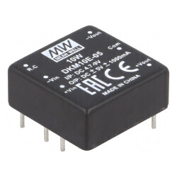 Convertor DC/DC 10W 4.7-8V la 5V/-5V THT | Electronic-mag.ro | Componente Electronice