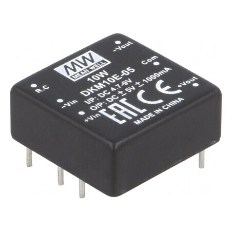 Convertor DC/DC 10W 4.7-8V la 5V/-5V THT | Electronic-mag.ro | Componente Electronice