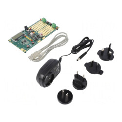 Kit dezvoltare Microchip PIC DSPIC cu cablu USB și placă prototip | Electronic-mag.ro | Componente Electronice