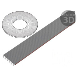Cablu Bandă 1,27mm Cu 16x28AWG PVC | Electronic-mag.ro | Componente Electronice