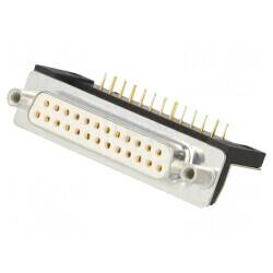 Soclu Mamă D-Sub 25 Pin pentru Panou PCB THT | Electronic-mag.ro | Componente Electronice