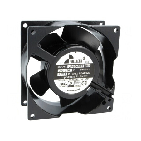 Ventilator AC Axial 230V 92x92mm 75m3/h 37dBA | Electronic-mag.ro | Componente Electronice