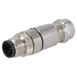 Mufă M12 5 PIN tată Profibus IP67 60V | Electronic-mag.ro | Componente Electronice