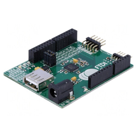 Kit Dezvoltare FTDI cu Soclu Pini și Alimentare USB | Electronic-mag.ro | Componente Electronice