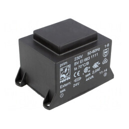 Transformator încapsulat 44VA 230V 24V 1833mA PCB | Electronic-mag.ro | Componente Electronice