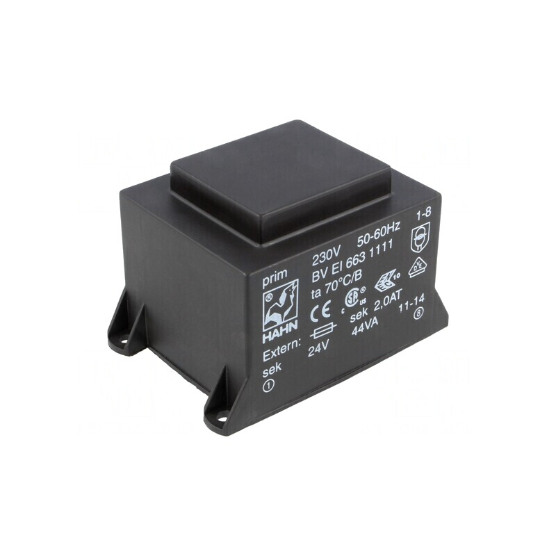 Transformator încapsulat 44VA 230V 24V 1833mA PCB | Electronic-mag.ro | Componente Electronice Transformator încapsulat 44VA 230V 24V 1833mA PCB | Electronic-mag.ro | Componente Electronice