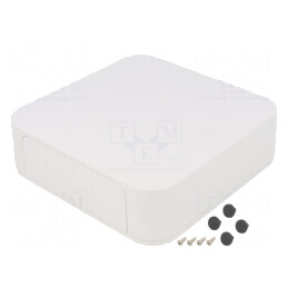 Carcasă ABS Albă 200x200x60mm IP40 | Electronic-mag.ro | Componente Electronice