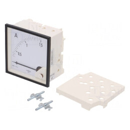 Ampermetru pe Panou True RMS 0-1,5A 40-72Hz Clasa 1,5 | Electronic-mag.ro | Componente Electronice