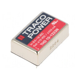 Convertor DC/DC 10W 9-18V la 15V/-15V | Electronic-mag.ro | Componente Electronice