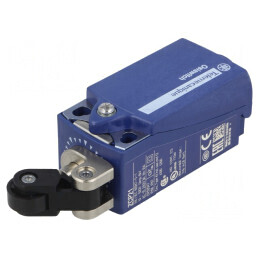 Limitator cursă manetă cu rolă din plastic 14mm 10A | Electronic-mag.ro | Componente Electronice
