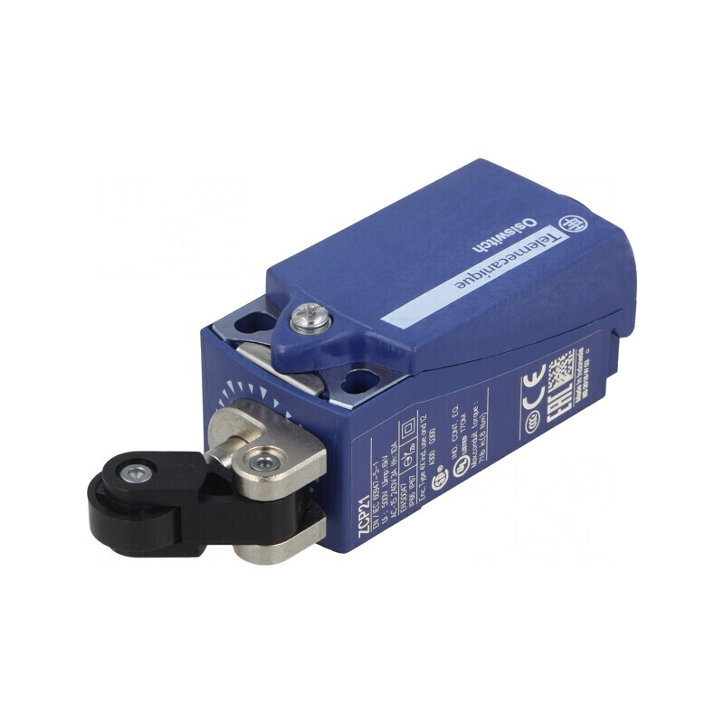 Limitator cursă manetă cu rolă din plastic 14mm 10A | Electronic-mag.ro | Componente Electronice