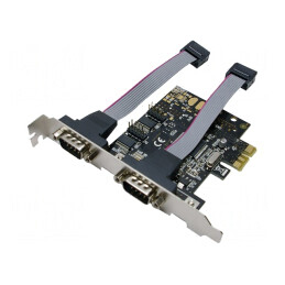 Card Extensie PCIe RS232 x2 | Electronic-mag.ro | Componente Electronice