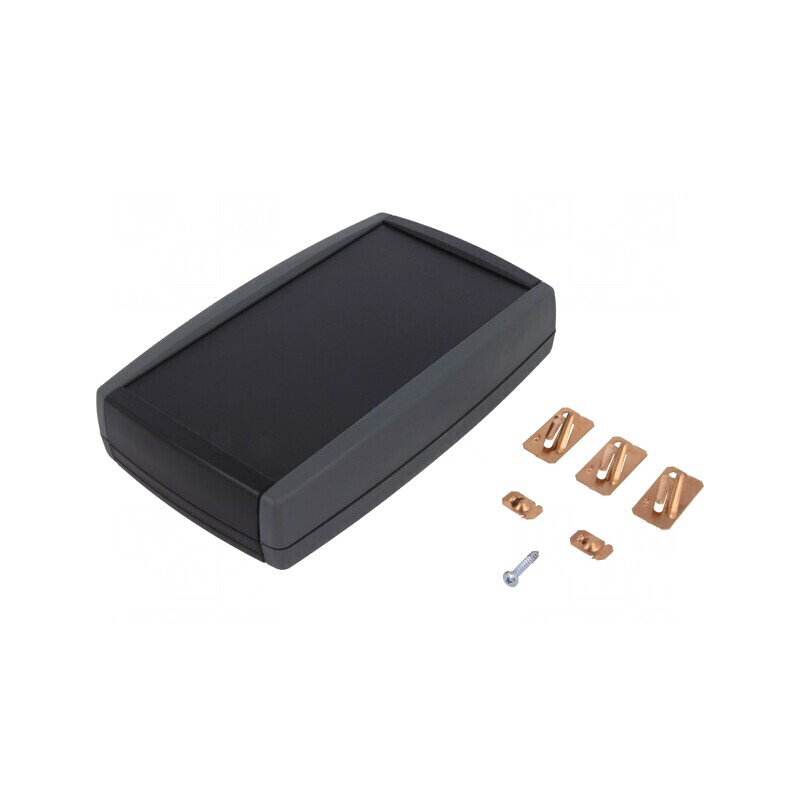 Carcasă universală TEKNET ABS neagră 96x156x35mm | Electronic-mag.ro | Componente Electronice